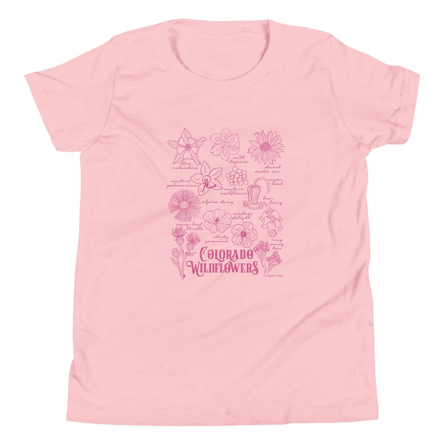 Colorado Wildflowers Youth Shirt