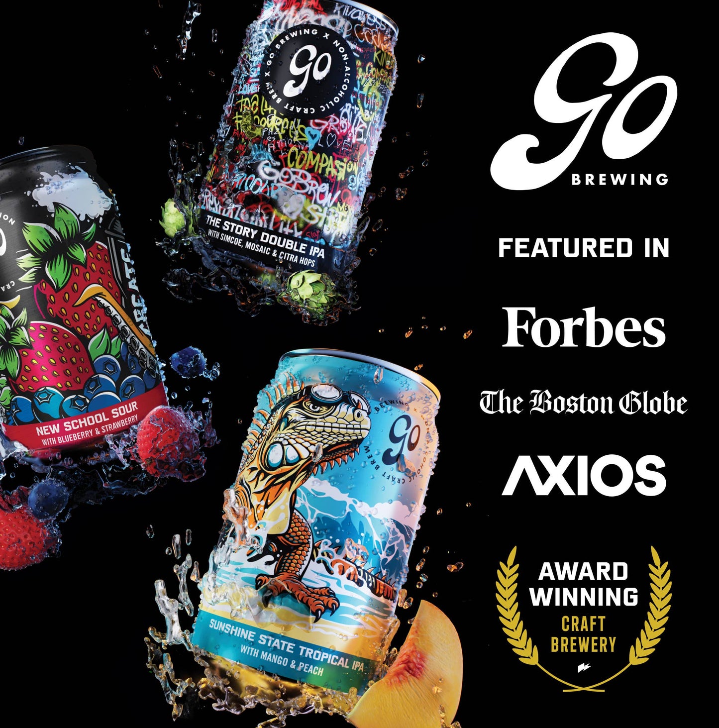 Go Brewing Freedom Amber (Non-Alcoholic Beer)