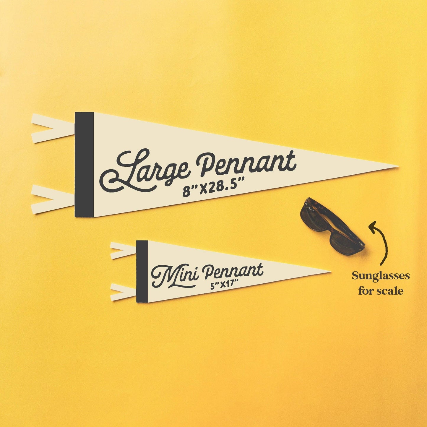 I'll Ski You In Hell Felt Pennant