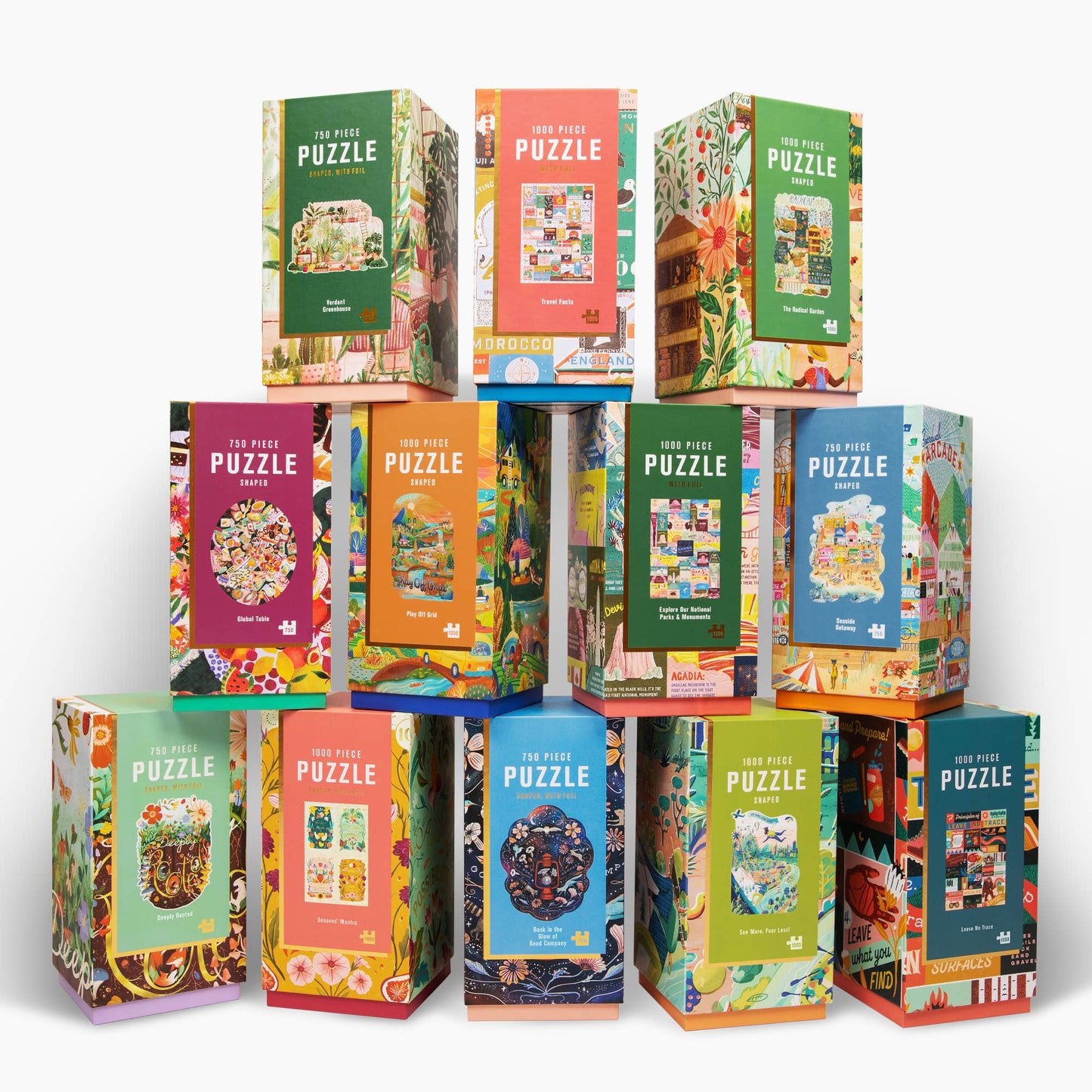 1000 Piece Travel Facts Puzzle