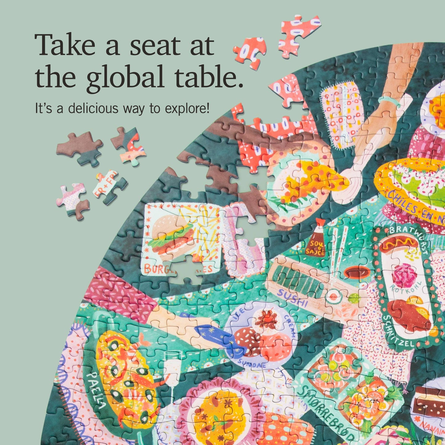 750 Piece Global Table Puzzle