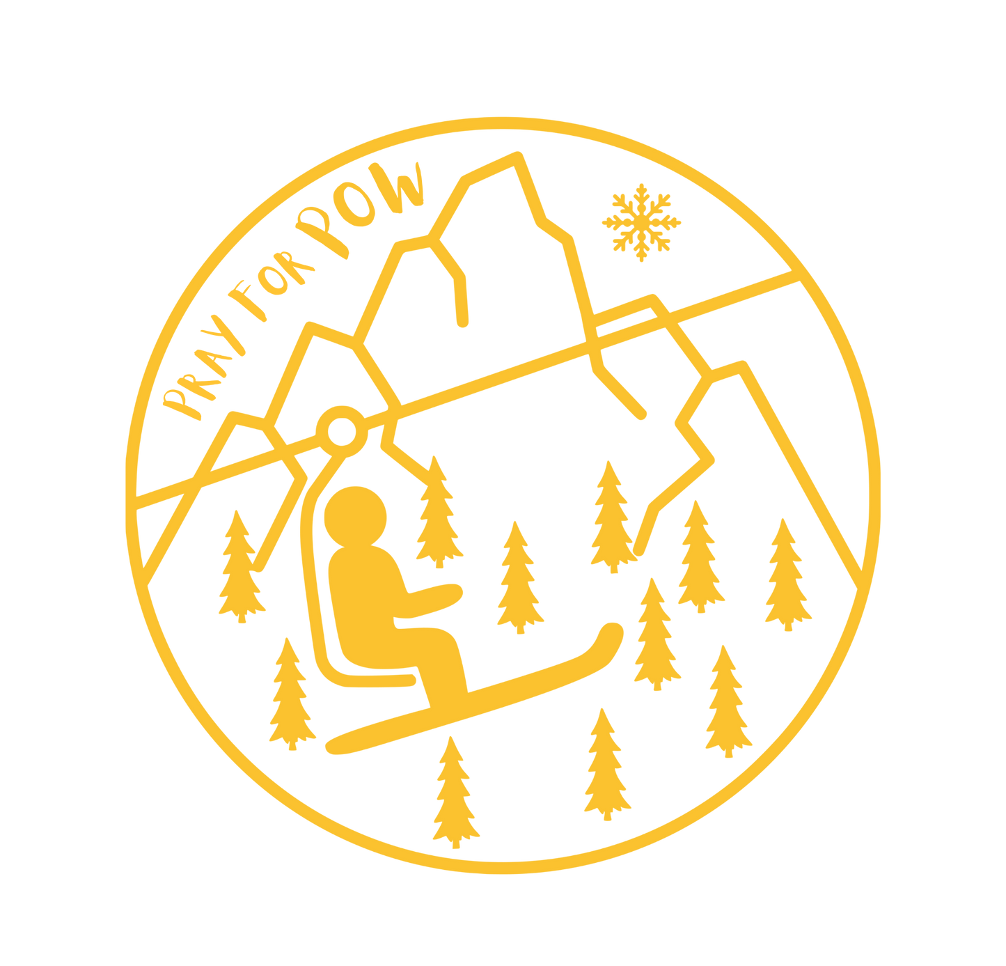 Pray For Pow Youth Hoodie