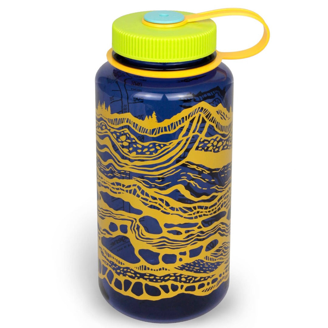 Rock Layers Nalgene Water Bottle