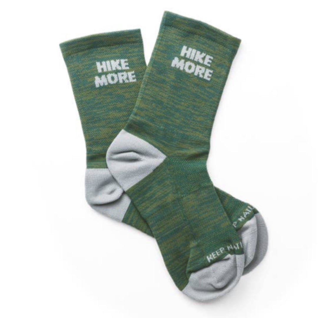 Keep Nature Wild Camp & Trail Mid Socks - Hike More – West Slope