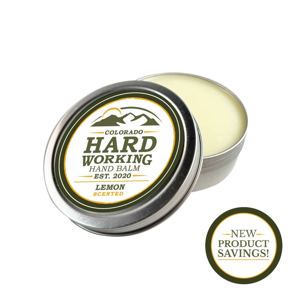 4oz Hard Working Hand Balm - Colorado Natural Balms