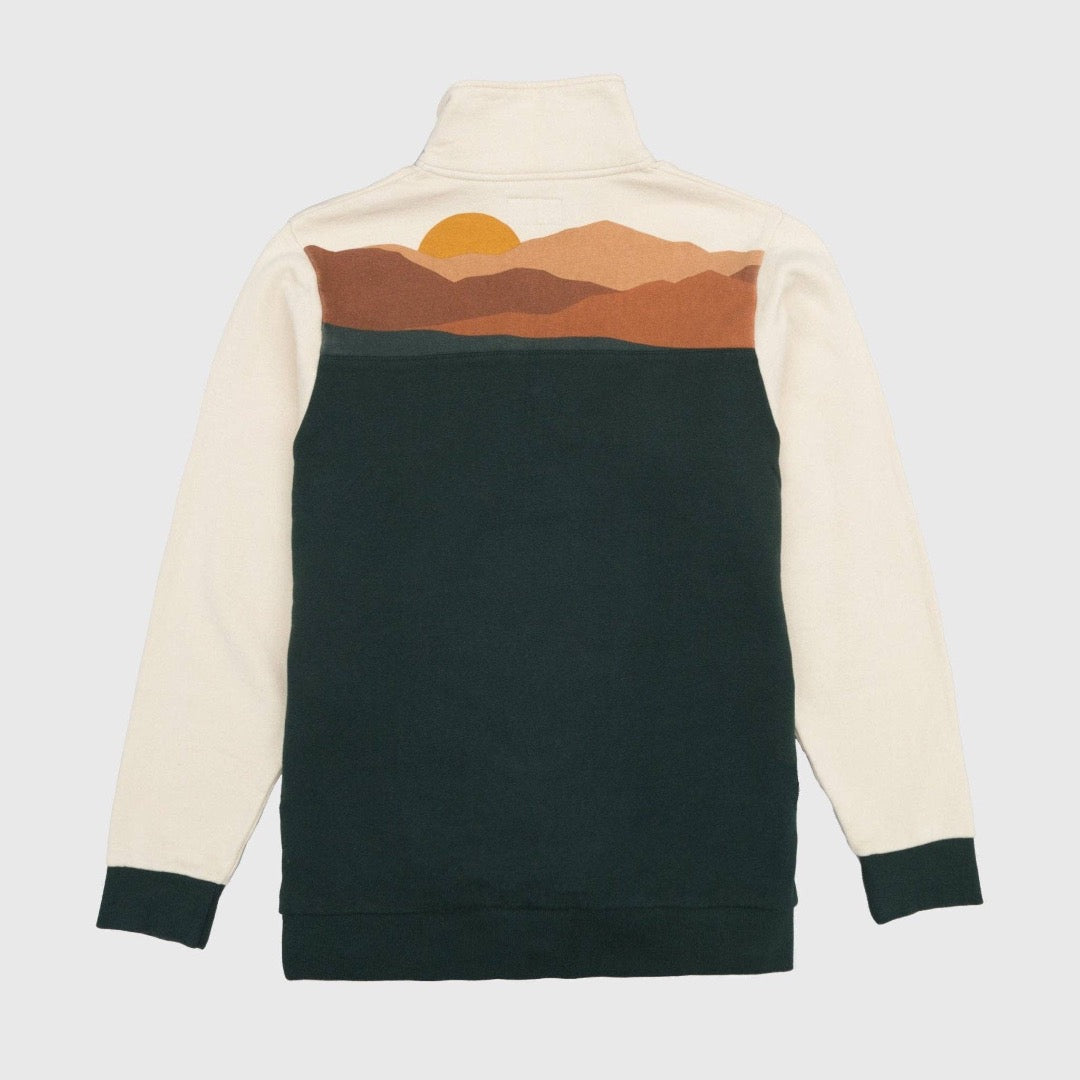 Mountain Sunset Quarter-zip