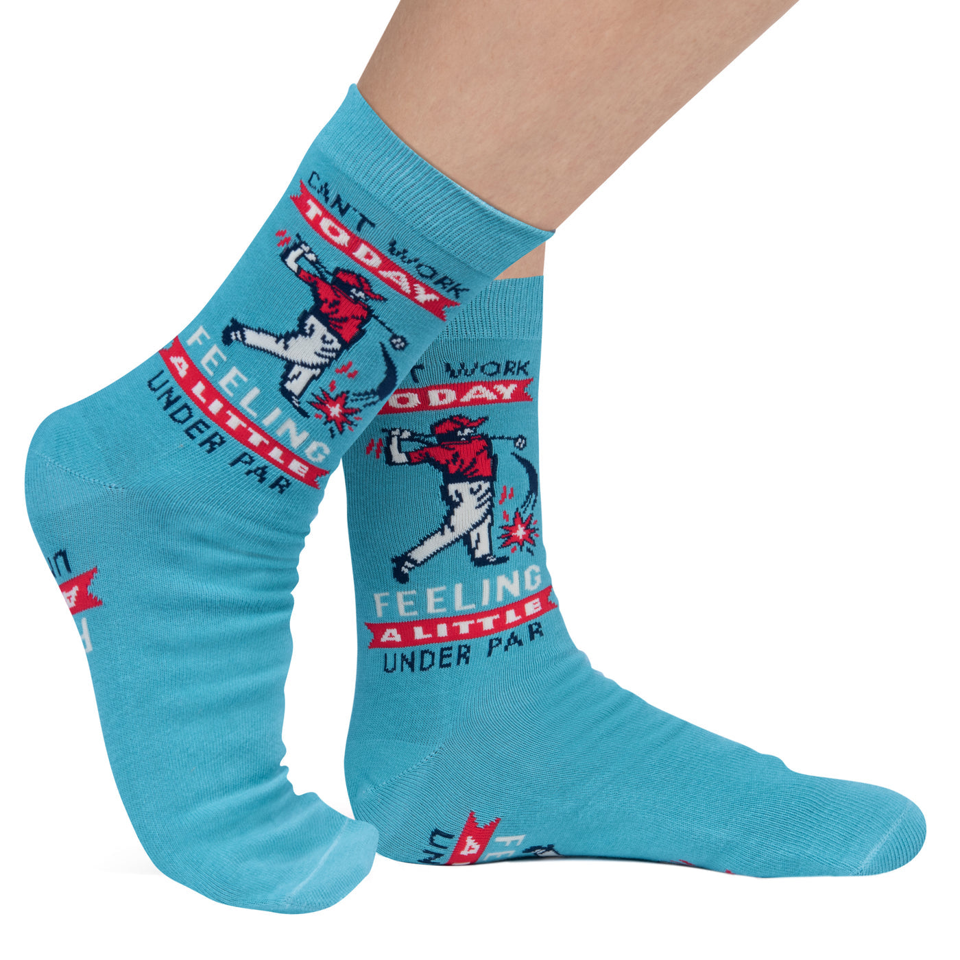 Feeling A Little Under Par Socks