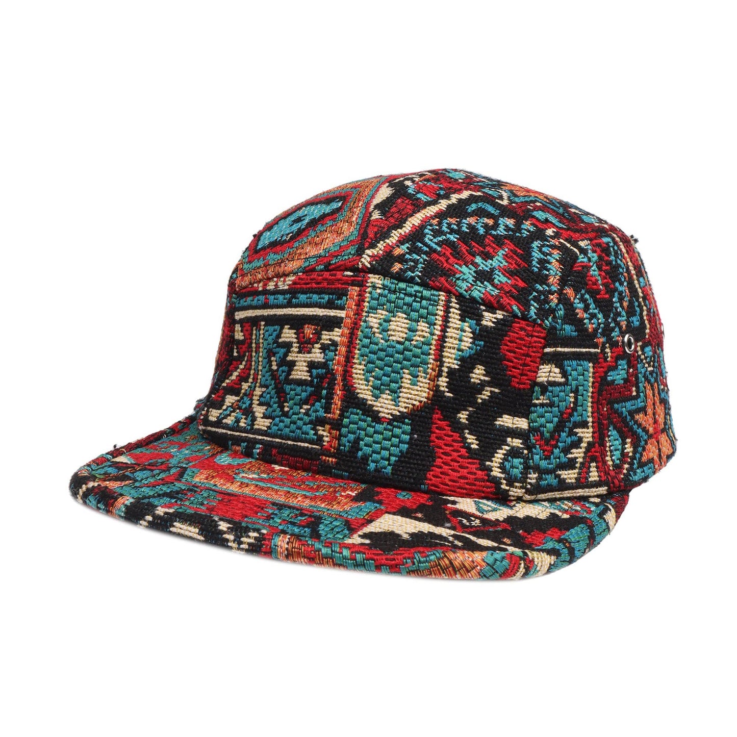 Chenille Thick Fabric 5-Panel Hat