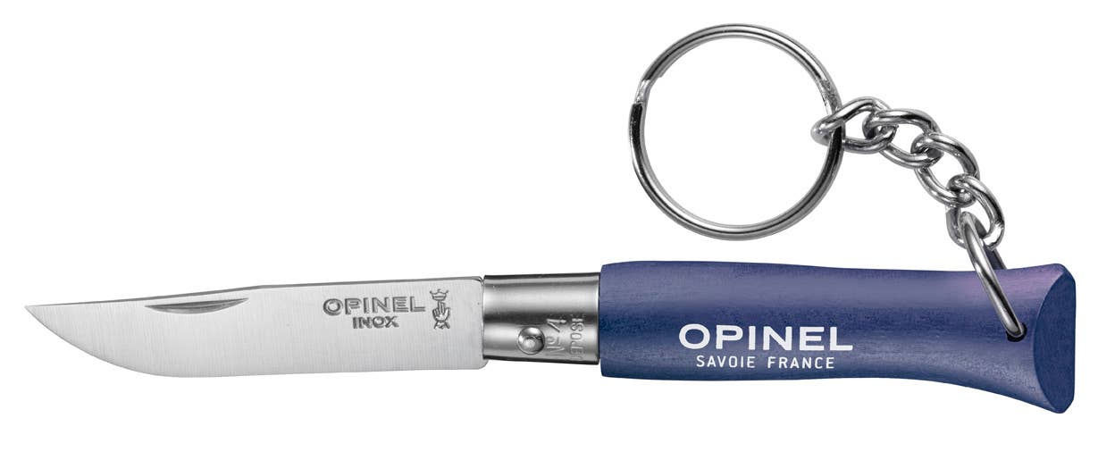 Opinel No.04 Colorama Stainless Folding Key Chain Knife