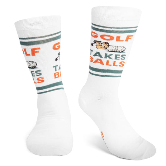 Golf Takes Balls Socks