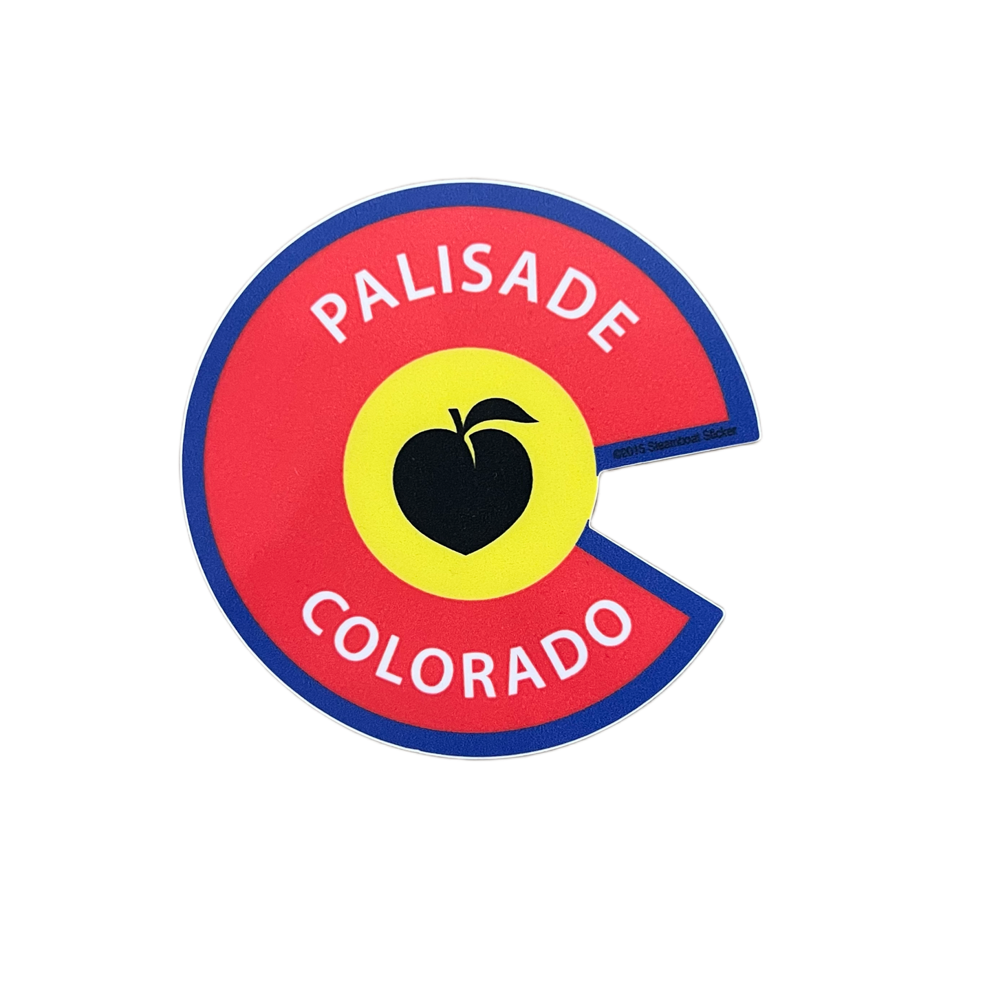 Colorado Logo with Peach Sticker