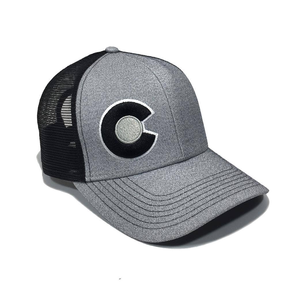 Monochromatic Trucker Gray/Black Hat