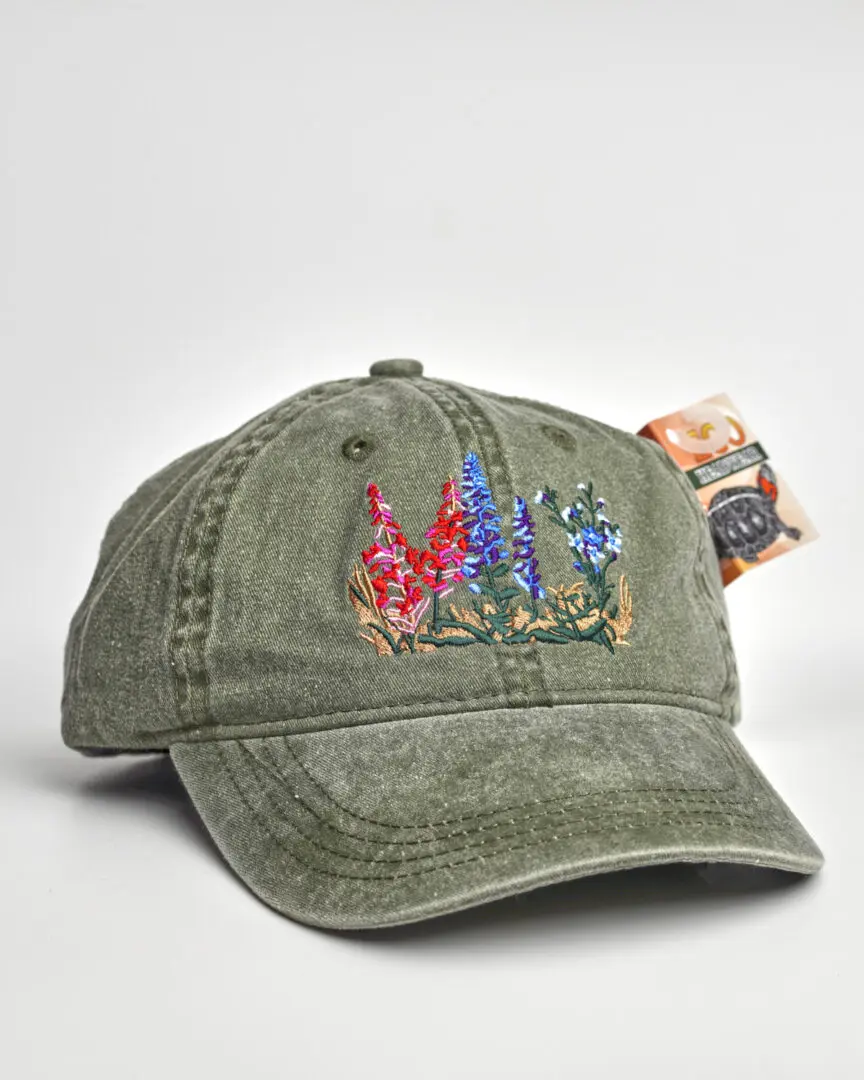 Flora and Fauna Embroidered Hat