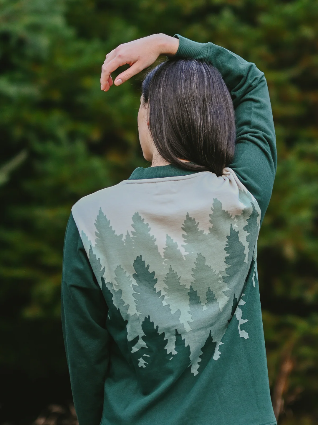 Fading Forest Pullover