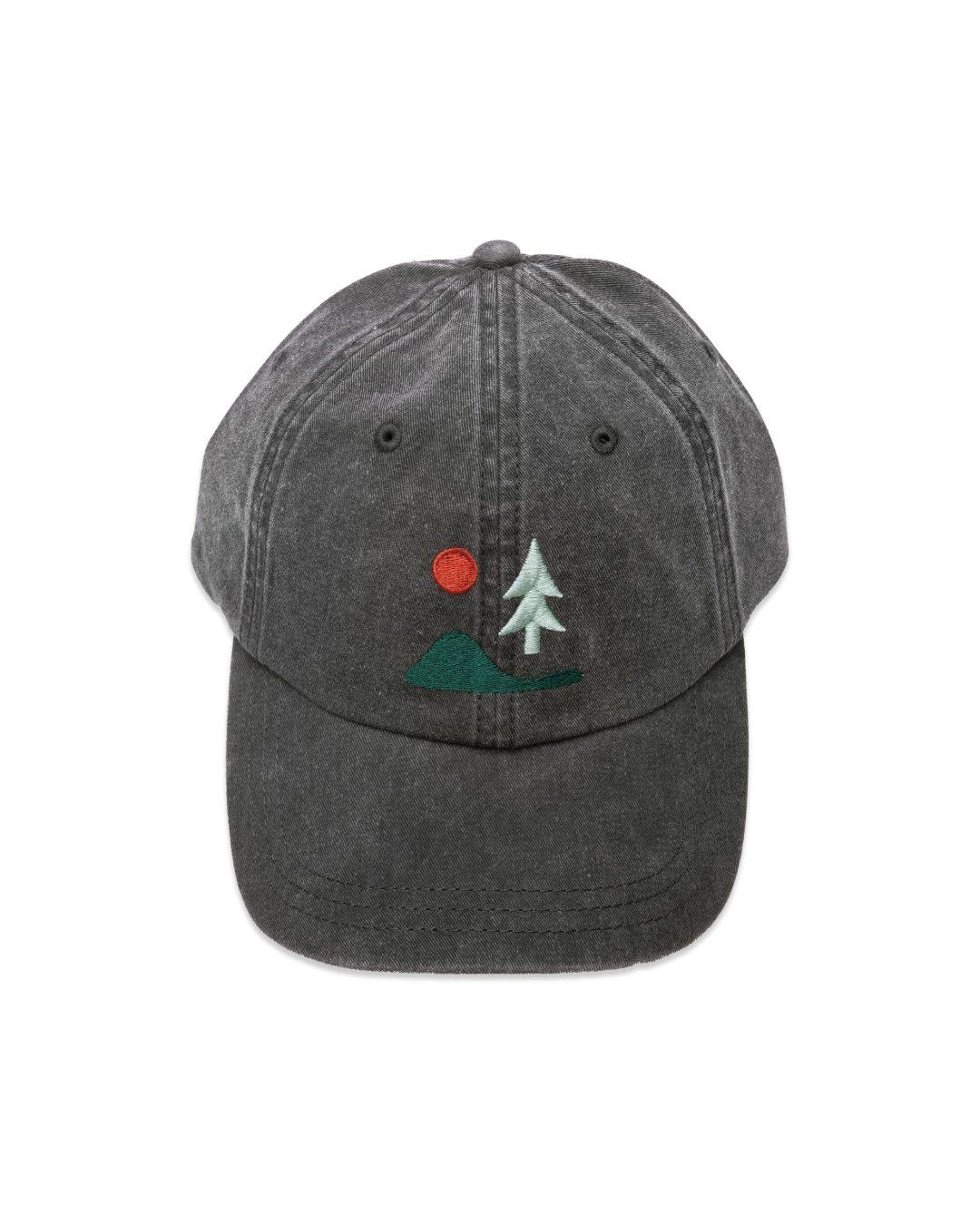 Lone Pine Dad Hat - Faded Black
