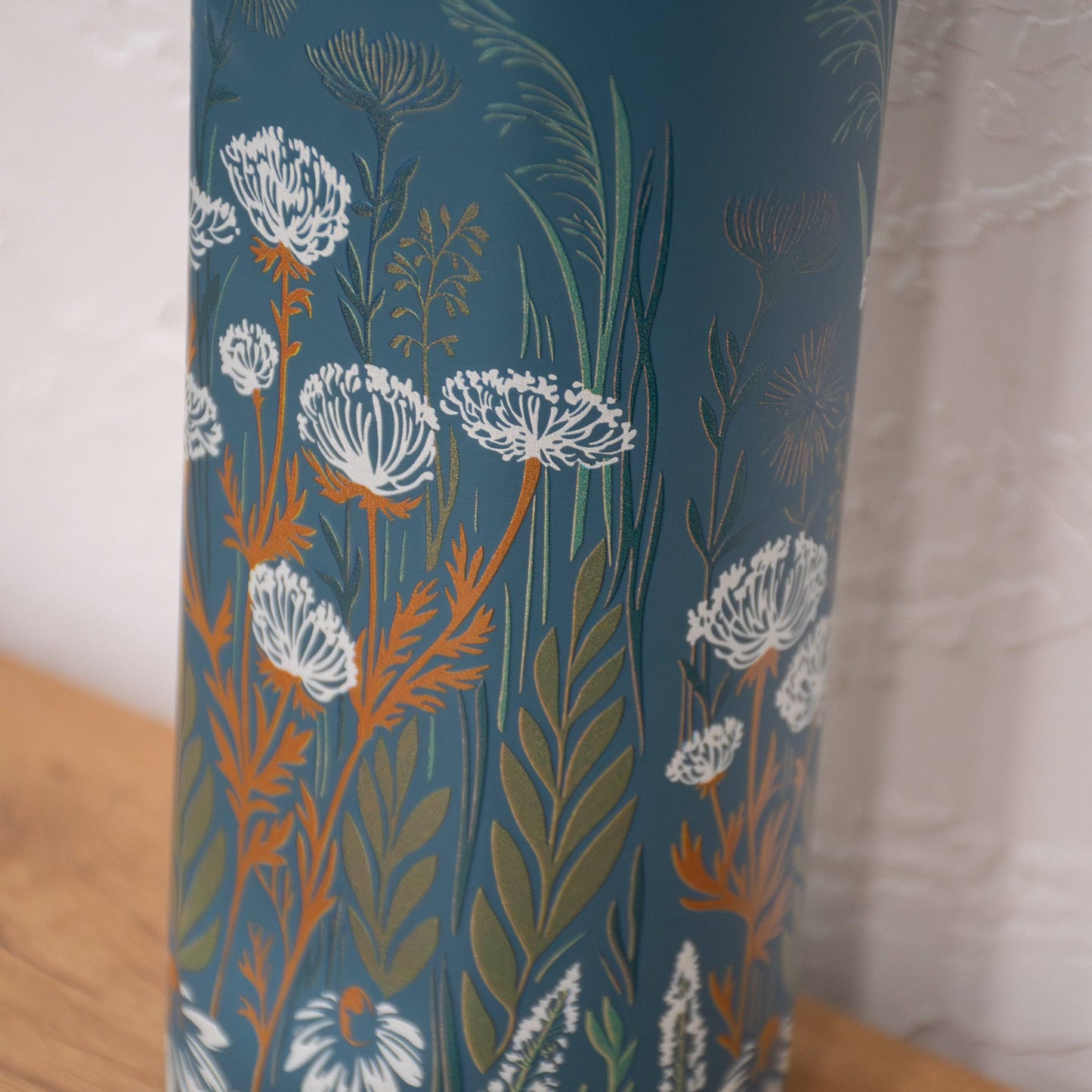 Wild Field  24oz Water Bottle - Deep Teal