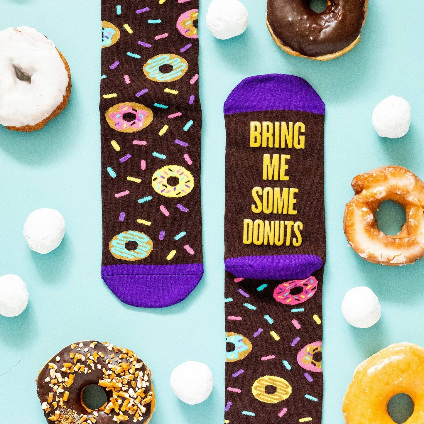 Bring Me Some Donuts Socks