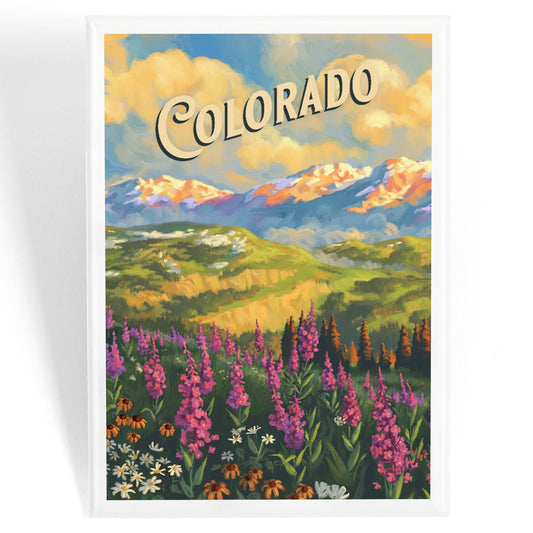 Colorado, Oil Painting. Magnet