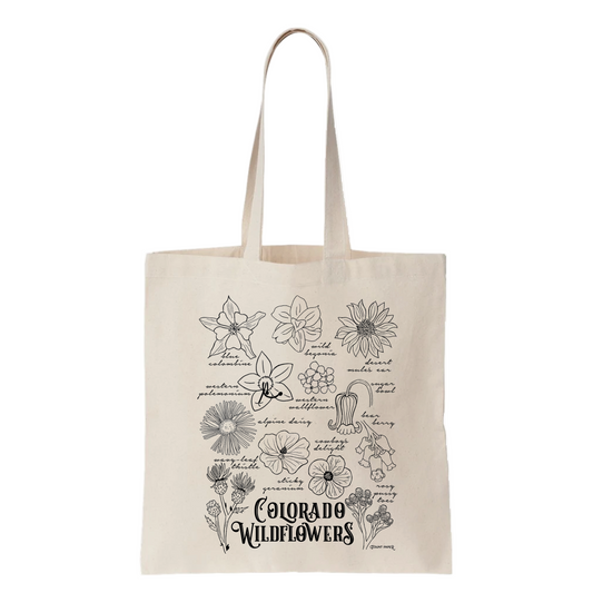 Colorado Wildflower Tote Bag
