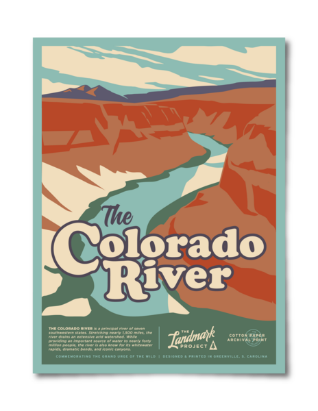 Colorado River - 12x16 Poster