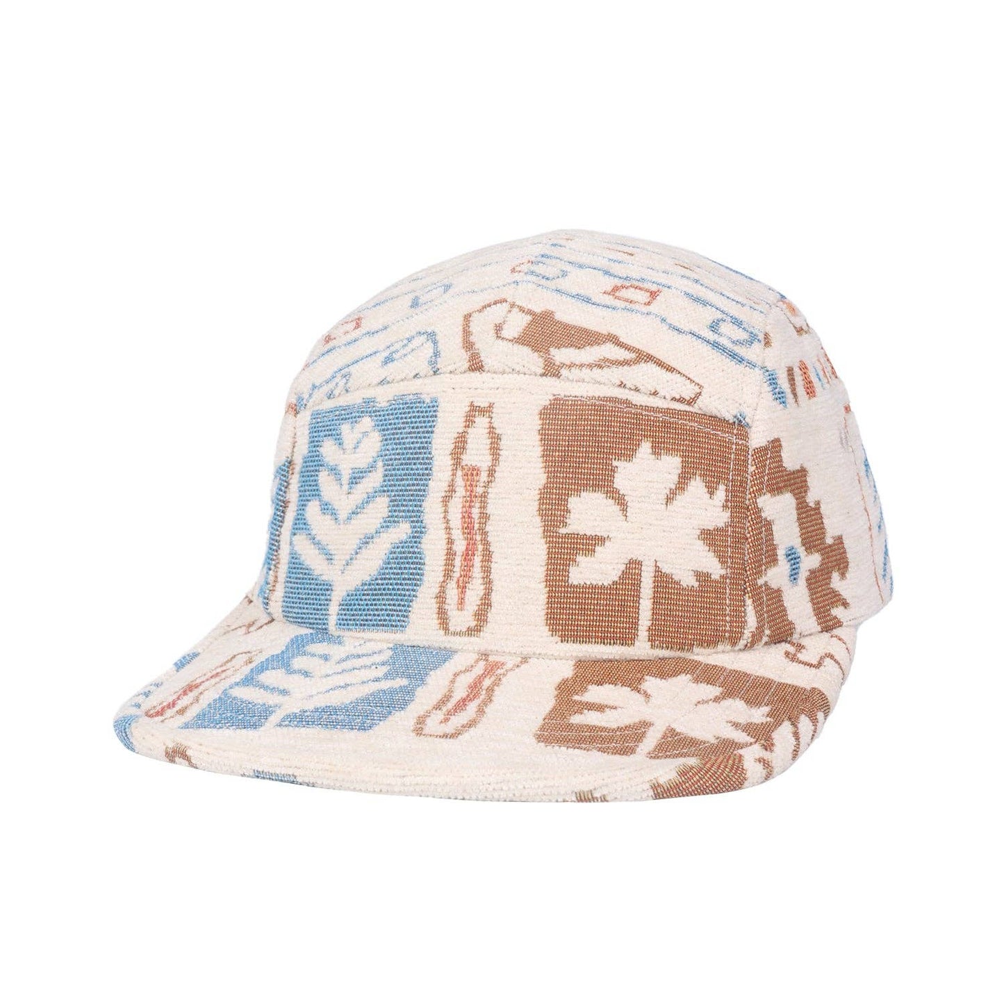 Nature Inspired Pattern 5 Panel Hat