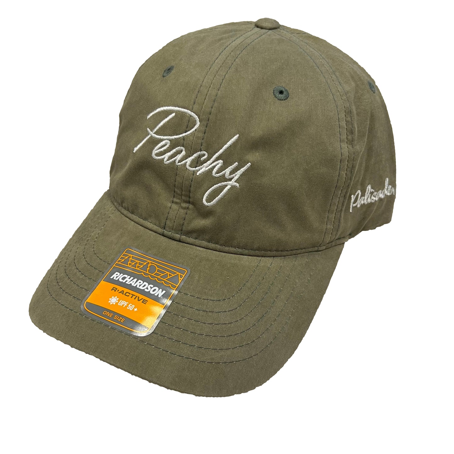 Peachy Embroidered Hat