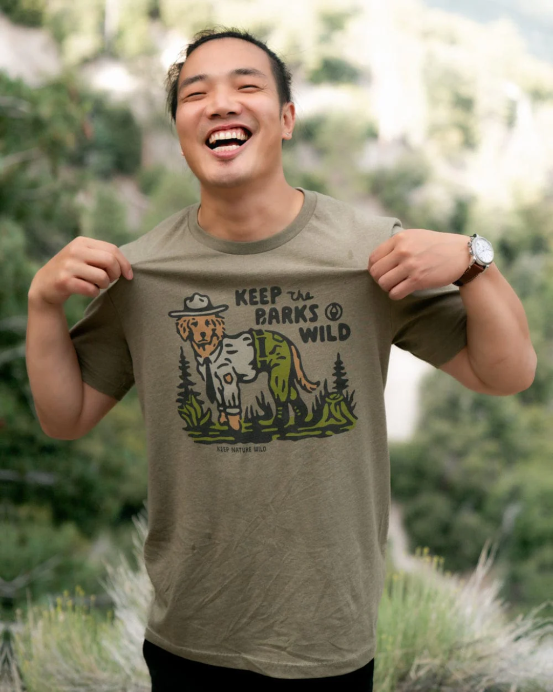 Keep The Barks Wild Unisex T-Shirt
