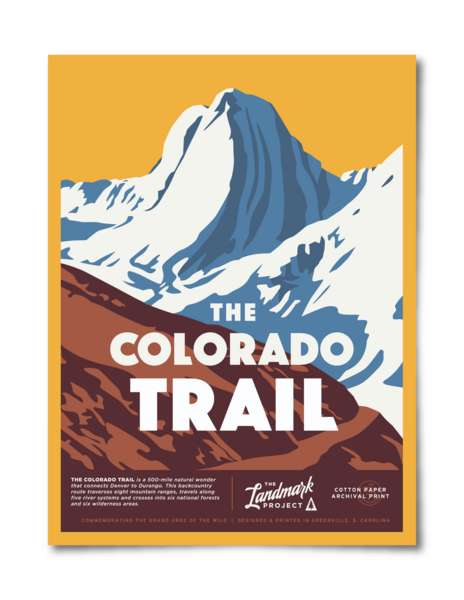 Colorado Trail - 12x16 Poster