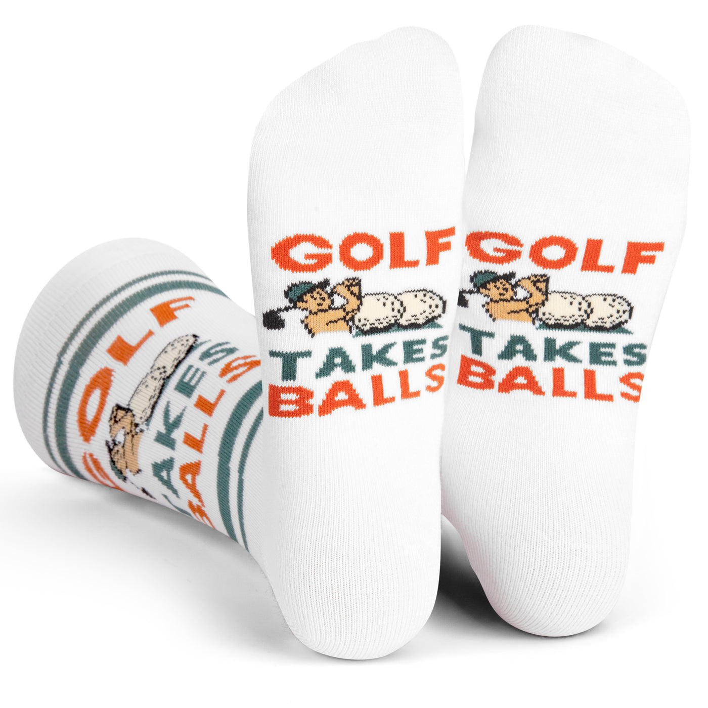 Golf Takes Balls Socks