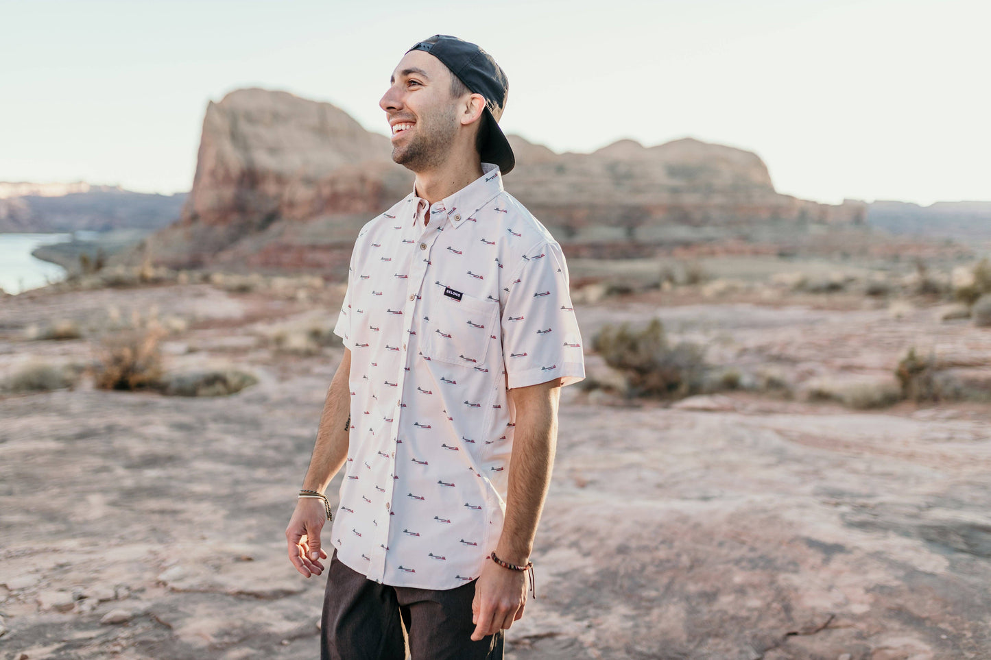 Men's Vista Stretch Button Down Alpine Summit