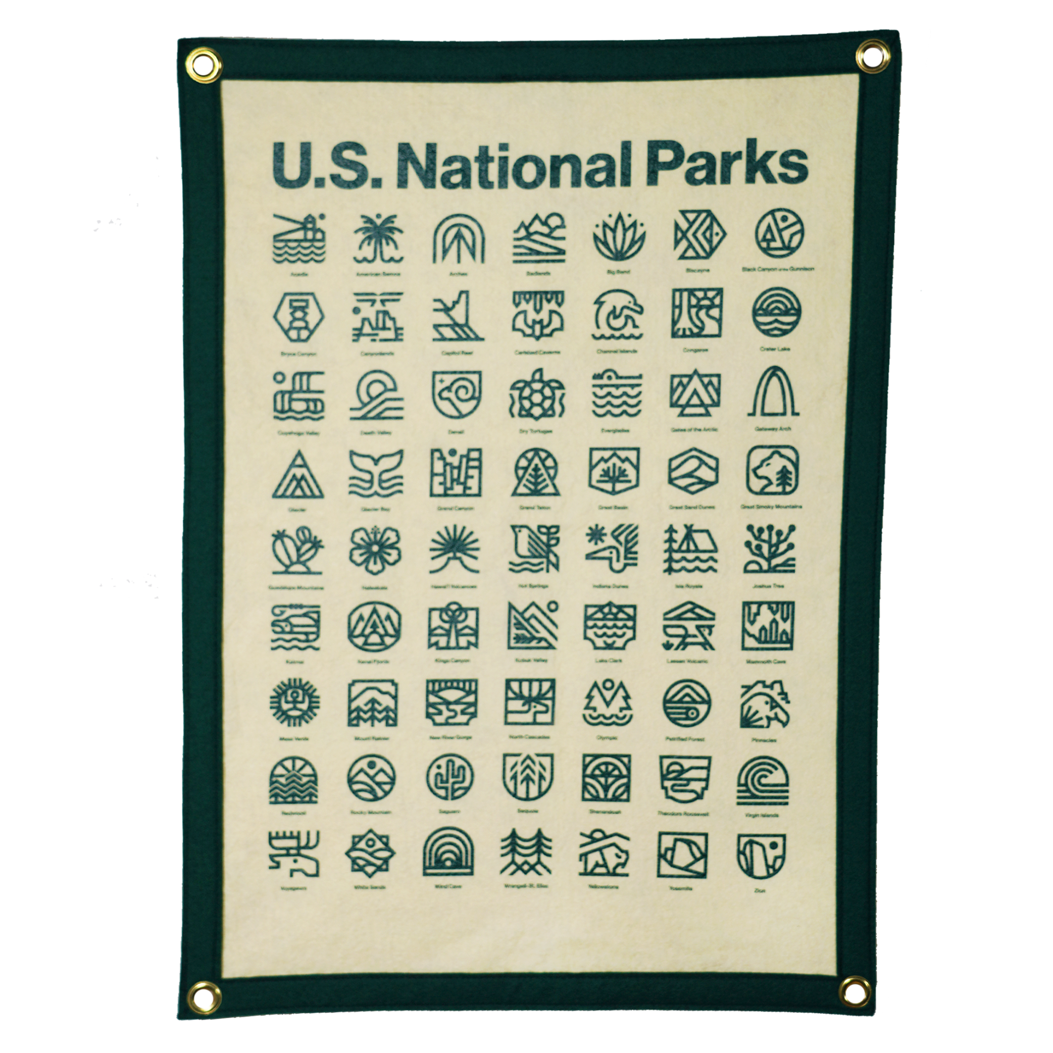 National Parks Camp Flag