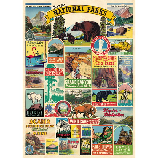 Cavallini & Co Wrap - National Parks