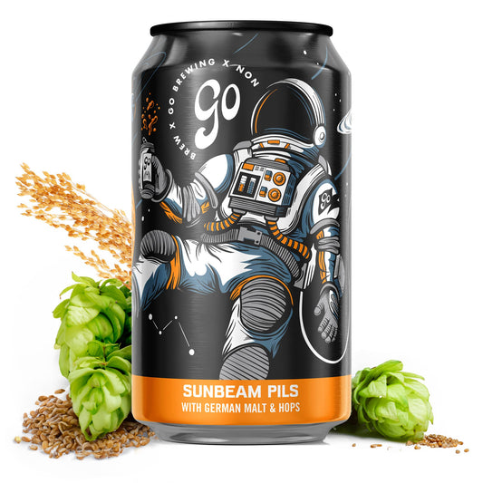 Go Brewing Sunbeam Pilsner (Non-Alcoholic Beer)