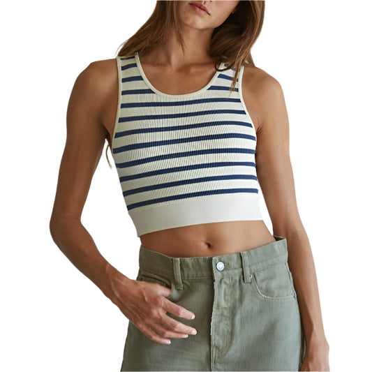 Through The Motions Brami - Navy/Ivory