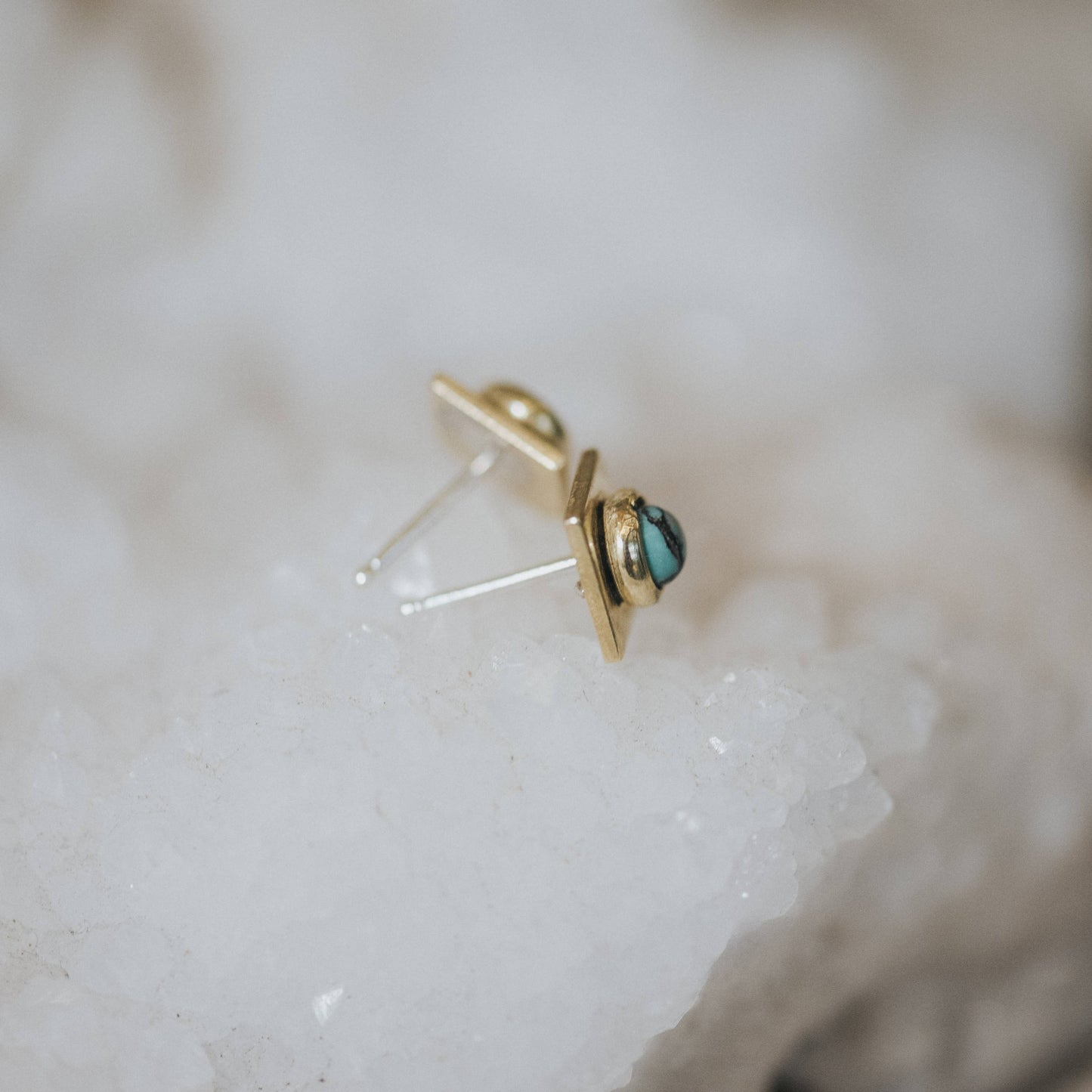 Finn Turquoise Stud Earrings