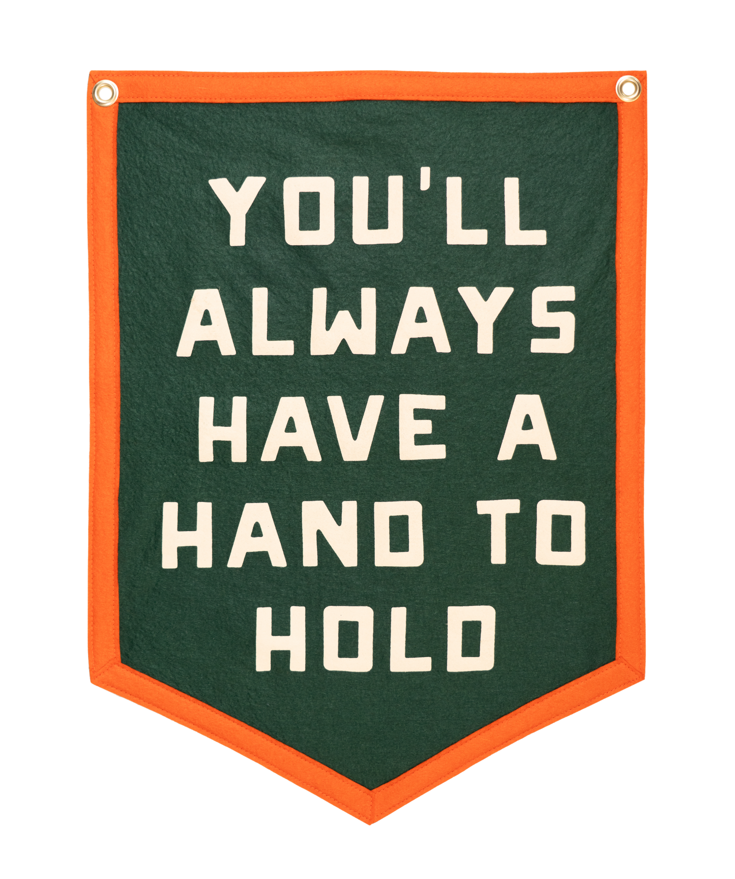 You'll Always Have A Hand To Hold Camp Flag • Billy Strings x Oxford Pennant