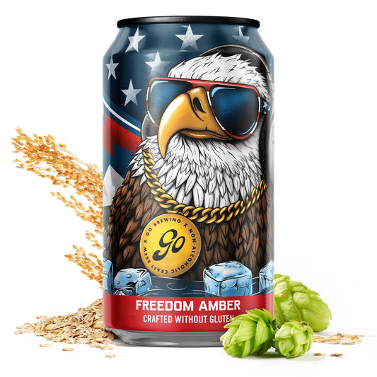 Go Brewing Freedom Amber (Non-Alcoholic Beer)
