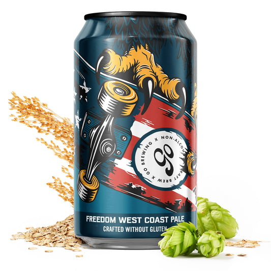 Go Brewing Freedom West Coast Pale (Non-Alcoholic Beer)