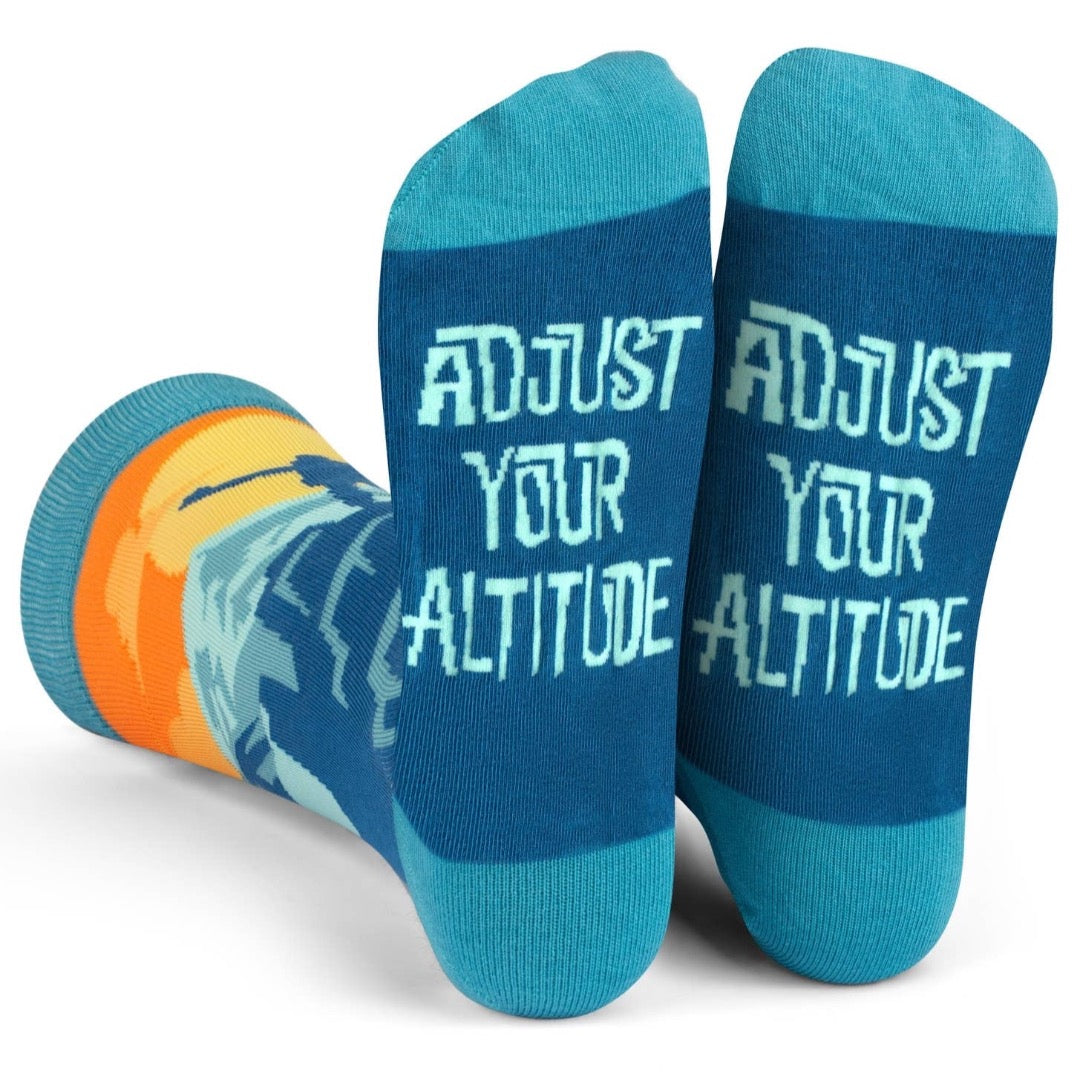 Adjust Your Altitude Socks