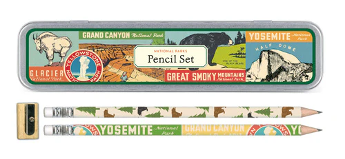 National Parks Pencil Set