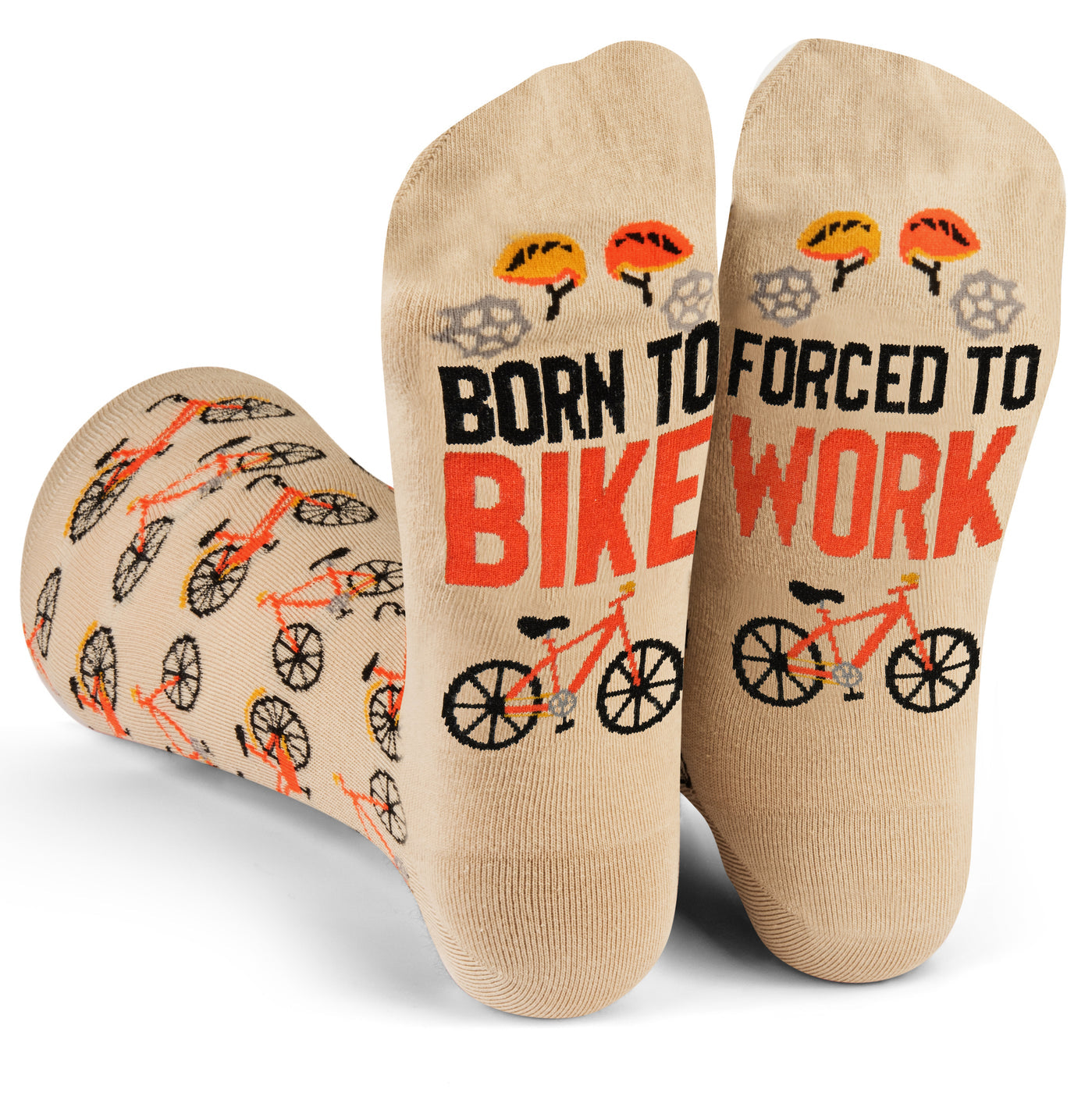 Born to Bike, Forced to Work Socks