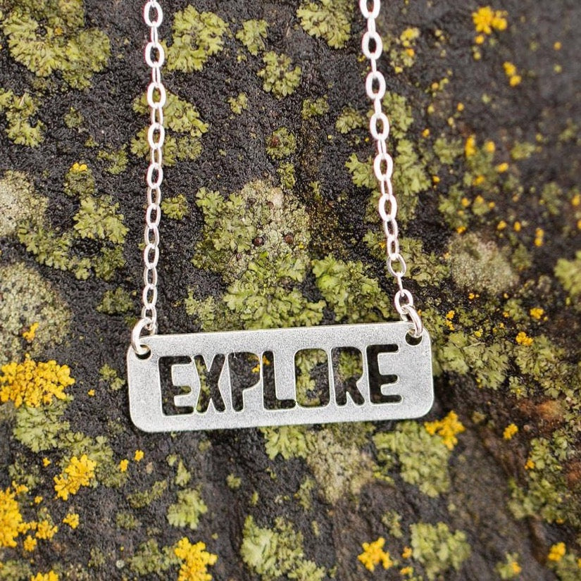 Explore Bar Necklace