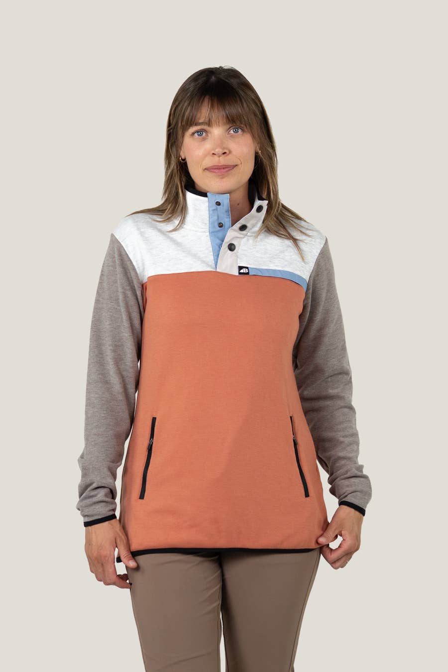 Women's Powell Fleece Pullover Elastic Waist