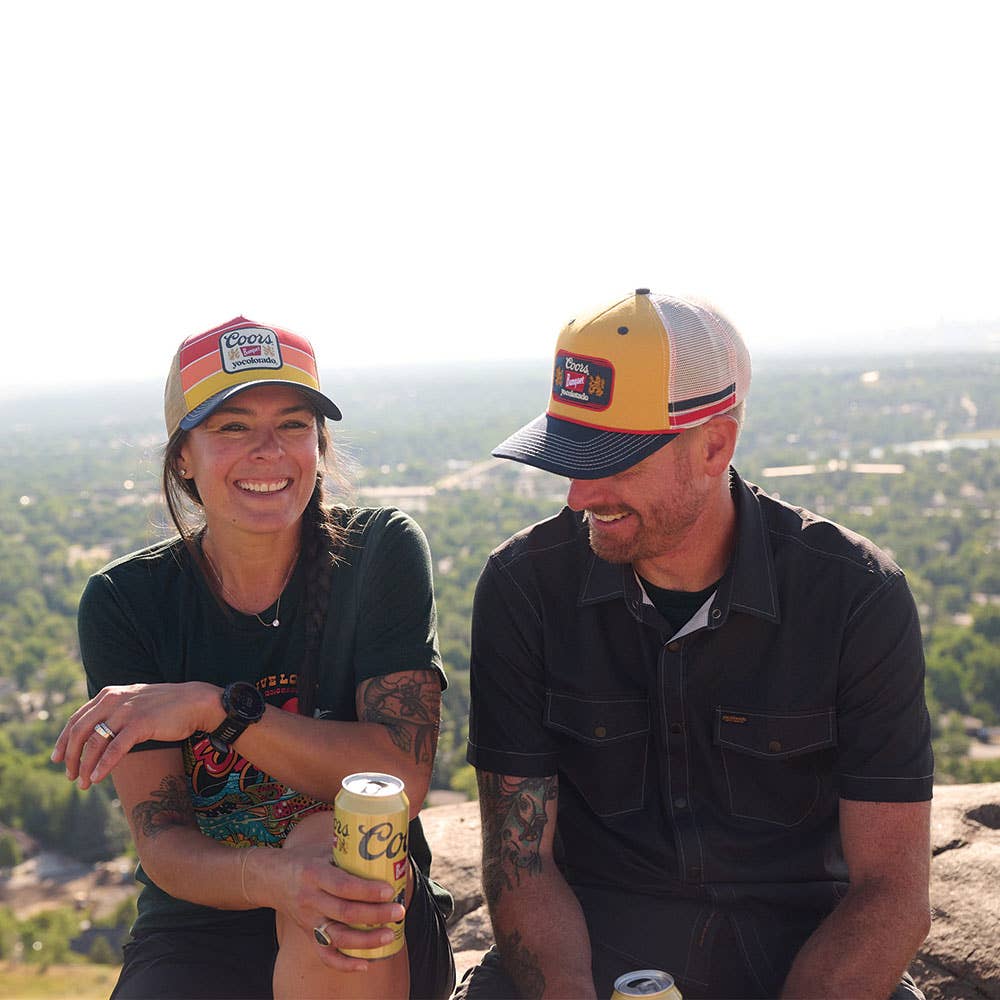 Hat - Coors Banquet x YoColorado Gold Retro Ranger Trucker