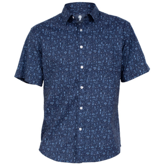 Short-Sleeve Ice Dream Camp Button Up