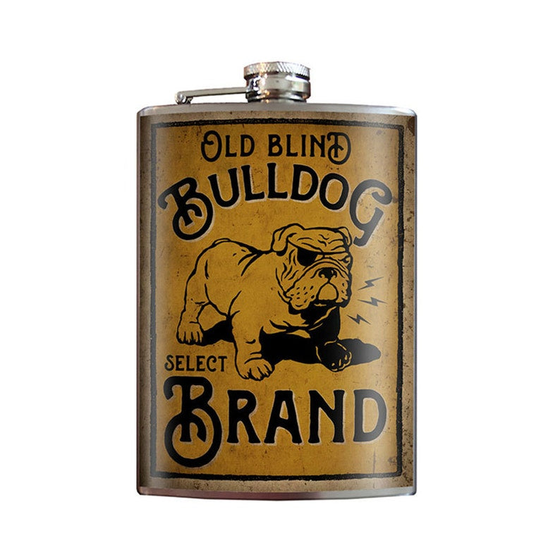 Stainless Steel Flask - Blind Bull Dog