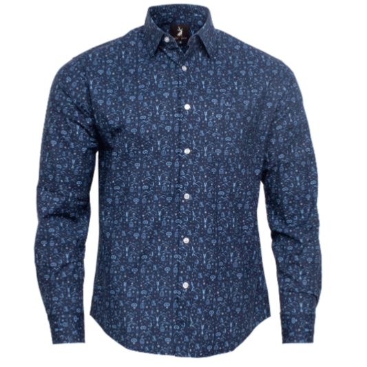 Jack + Sage Long-Sleeve Ice Dream Camp Button Up