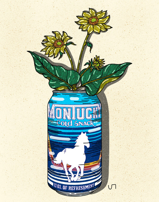 Montucky Beer Can