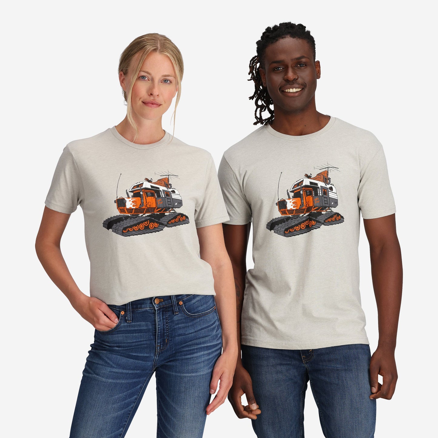 YoColorado Unisex Hot Pow Artist Series T-Shirt