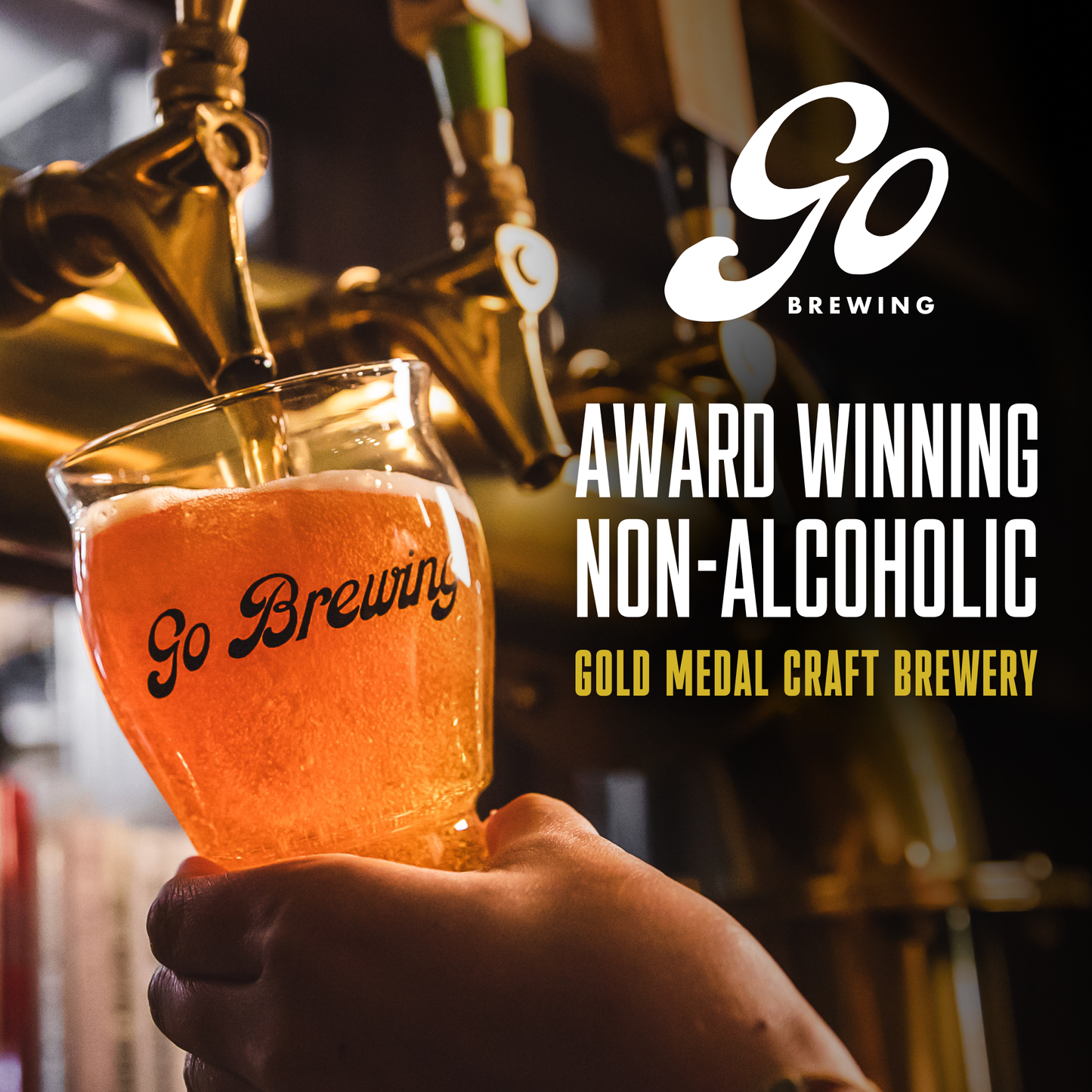 Go Brewing Disarm Hazy IPA (Non-Alcoholic Beer)